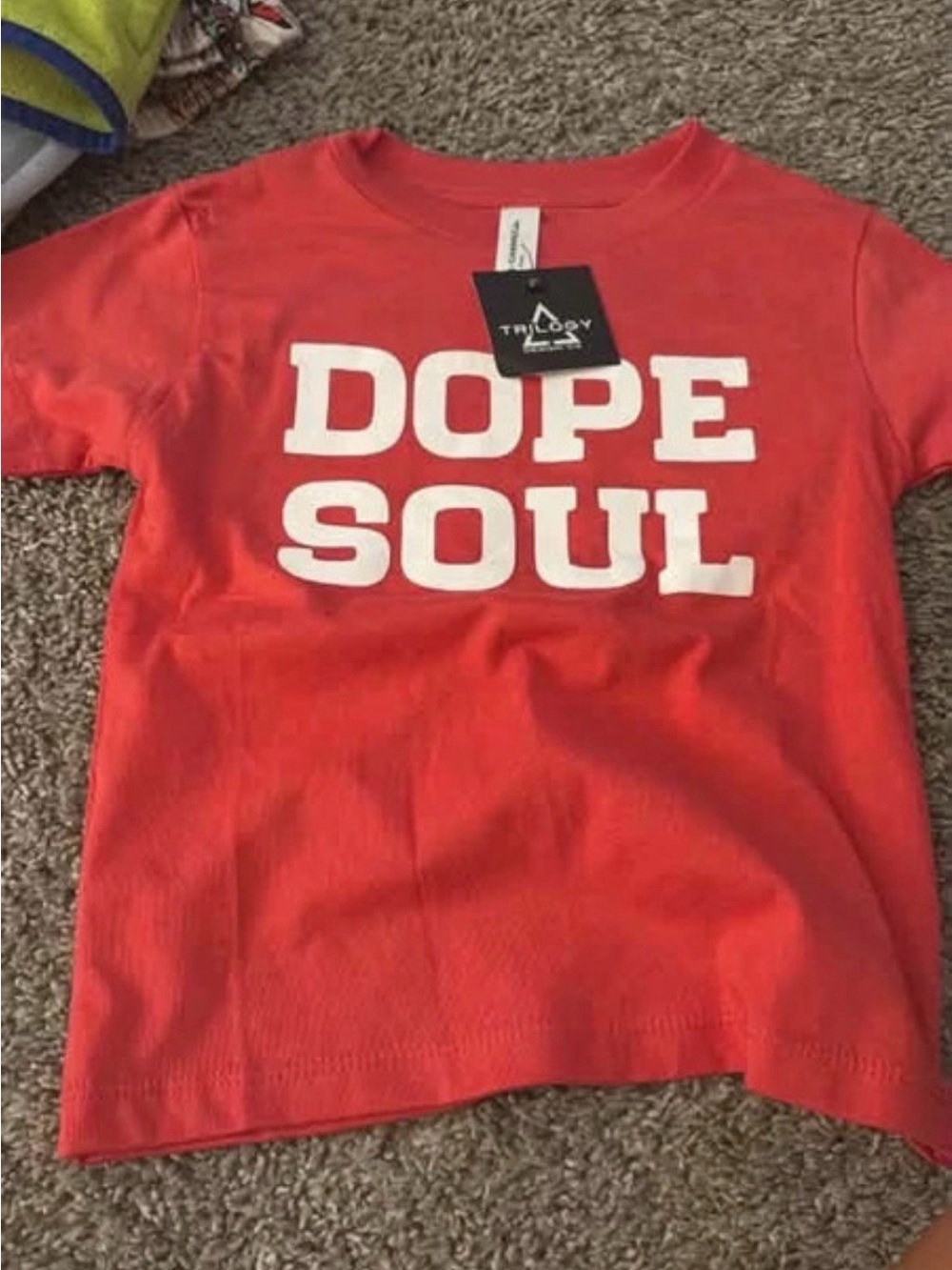 Dope Soul Red Kids Tee by